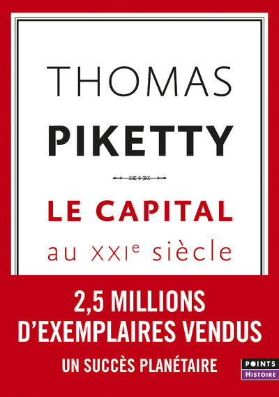Couverture du livre 'Le Capital au XXIe siècle' de Thomas Piketty